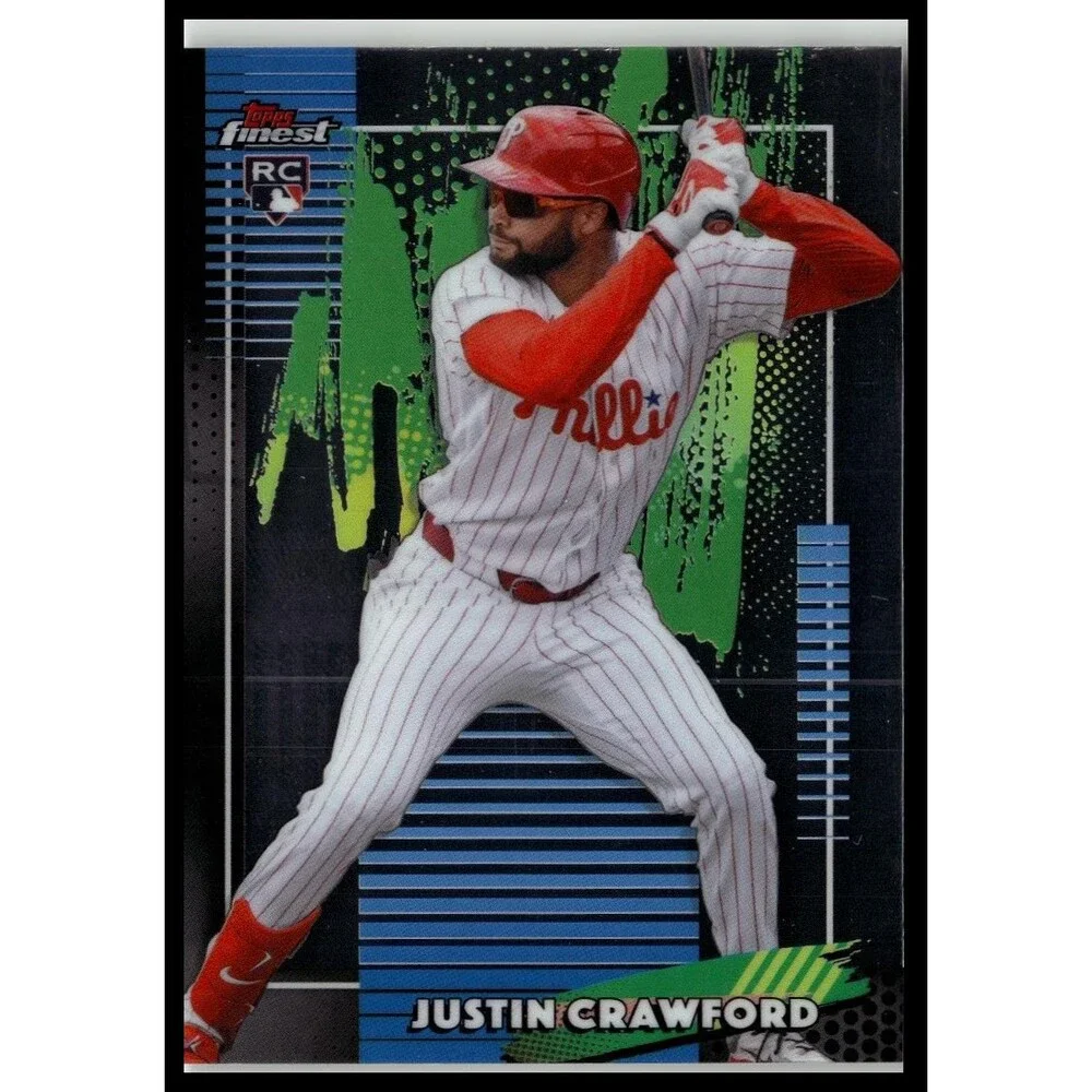 2026 Finest Justin Crawford Common Base Rookie RC Phillies